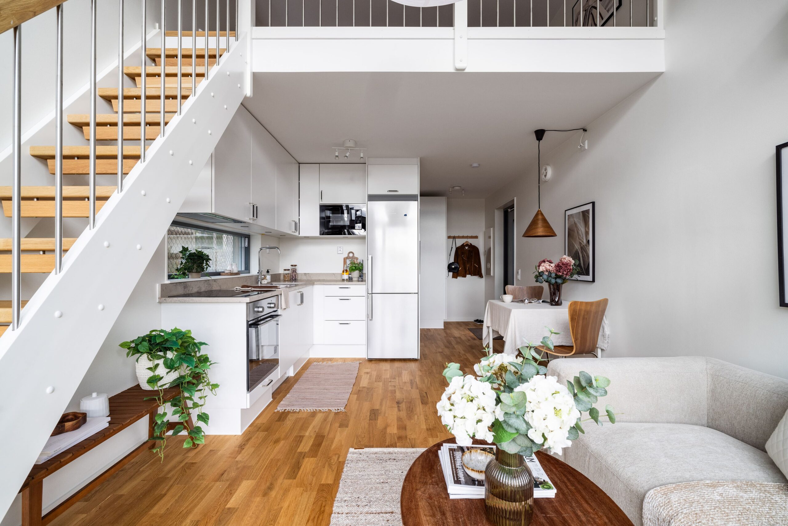 Liten minivilla loft