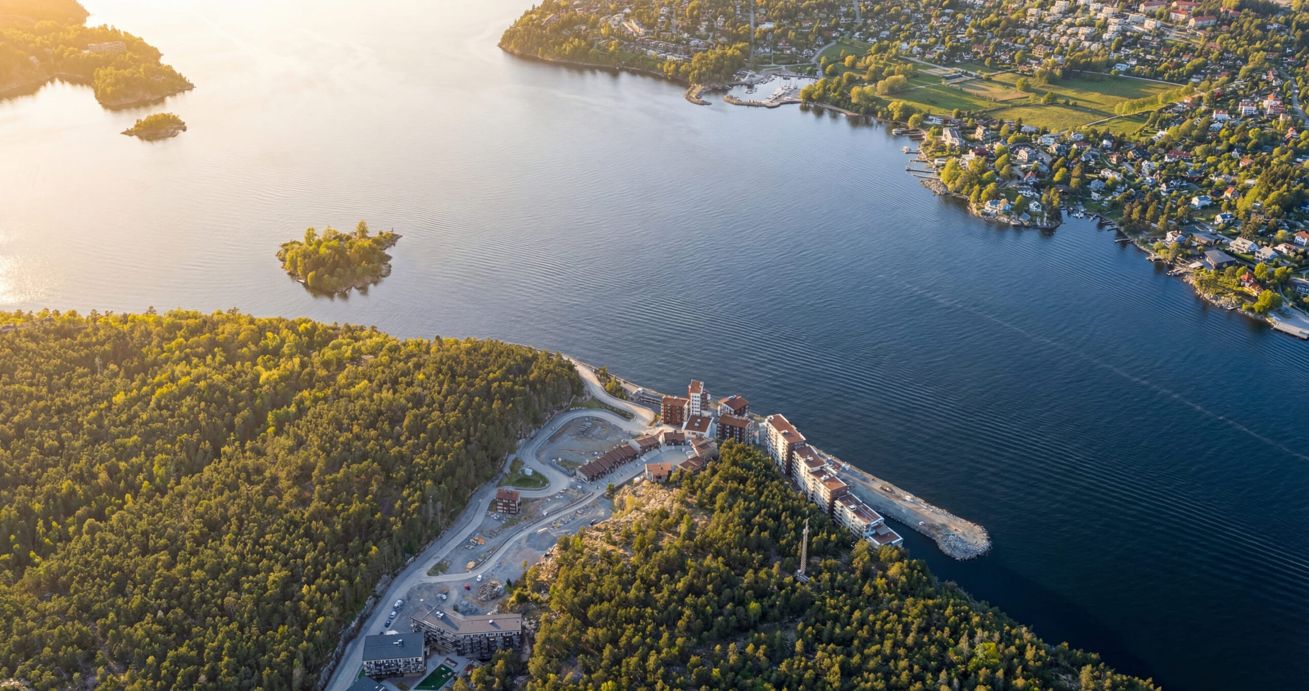 Telegrafberget i solnedgång